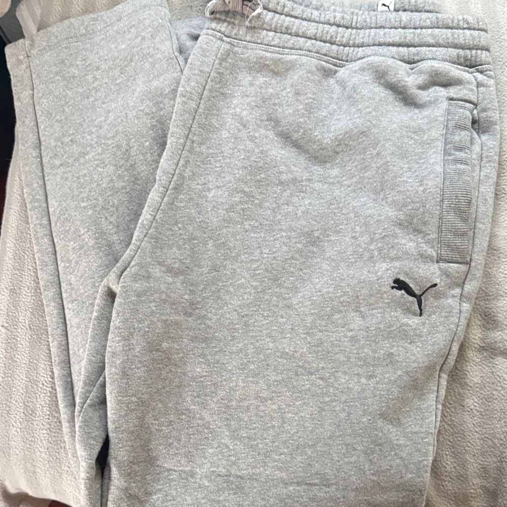 Puma Heather Gray Joggers